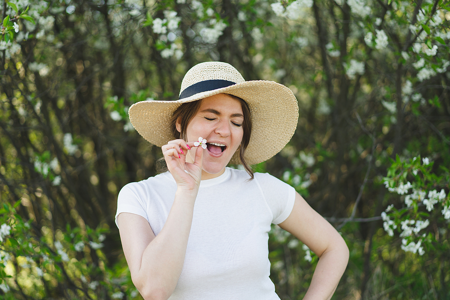 bigstock-Young-Funny-Beautiful-Woman-In-447703474.jpg thumbnail image of blog post are you thankful for dental care that makes your smile look and feel its best?
